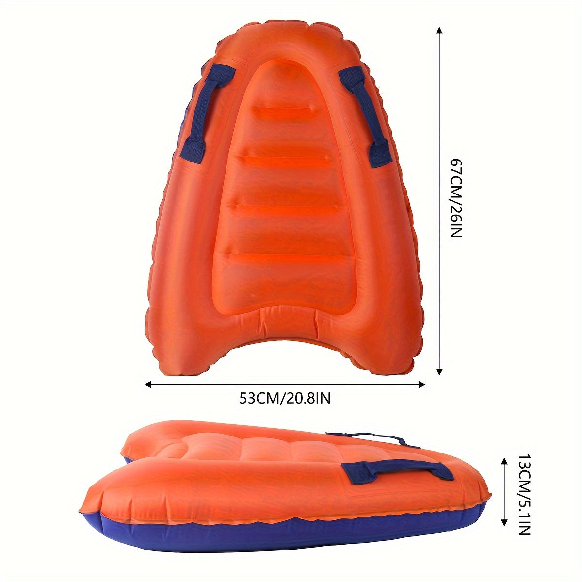 FloatBoard – Uppblåsbar Surfbräda med Handtag