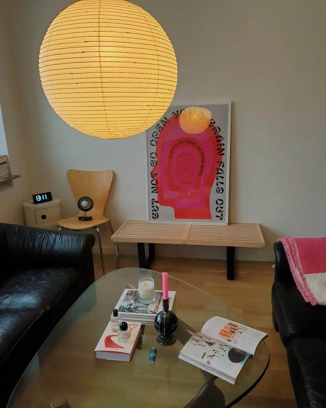 Pappershänglampa - Designbelysning
