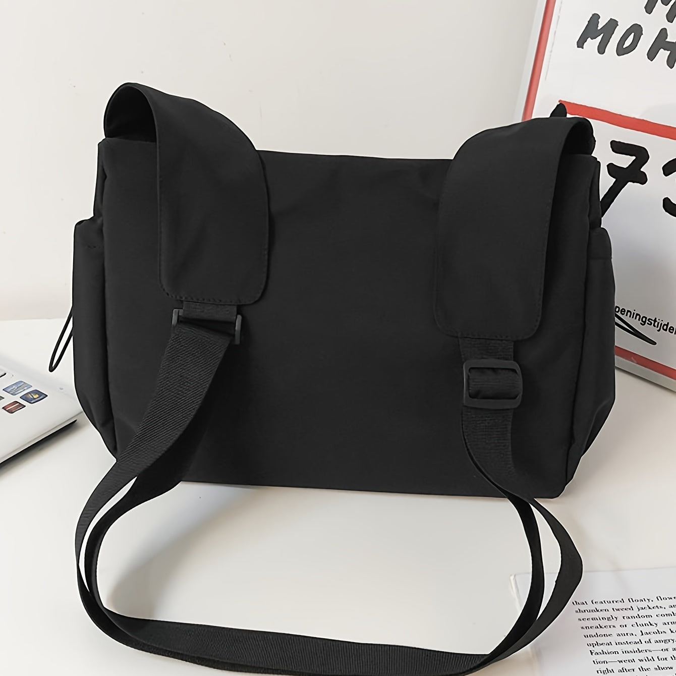 UrbanEase Crossbody-väska – Dragskoaxelväska med stor kapacitet