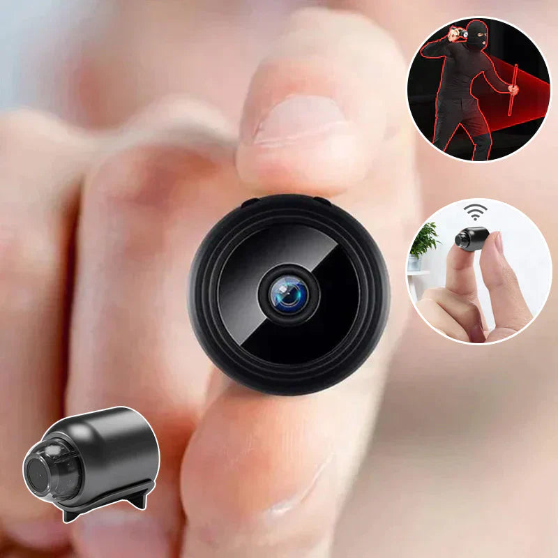 PrivaWatch MiniCam | Trådlös säkerhetskamera med fjärråtkomst och nattseende