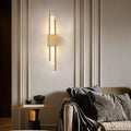 Modern Minimalistisk Järn Akryl Strip LED Vägglampa För Sängbord