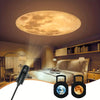 Projektion Lampa Jord och Måne – CelestiaGlow