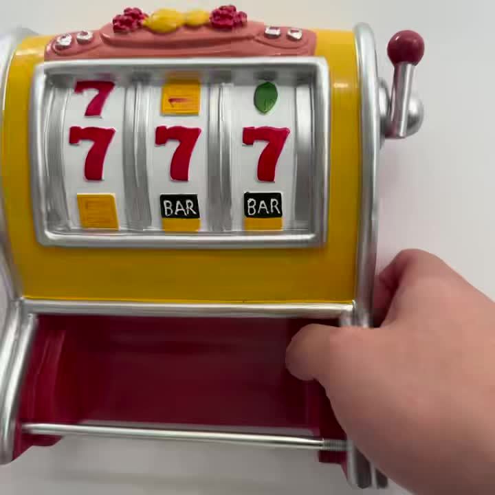 Jackpot Toalettpappershållare – Spelautomatdesign & Väggmonterad