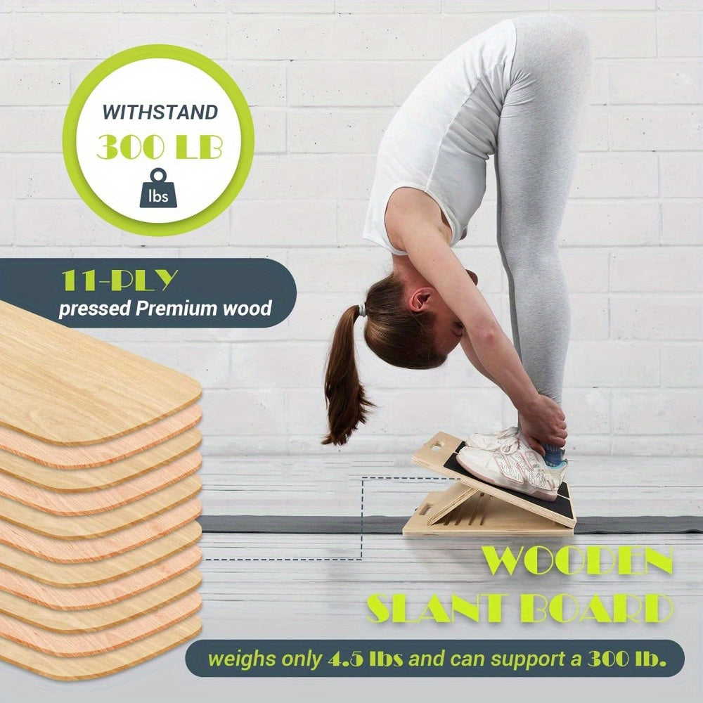 Pro Calf Stretch Board – Justerbar och Bärbar för Optimal Stretch