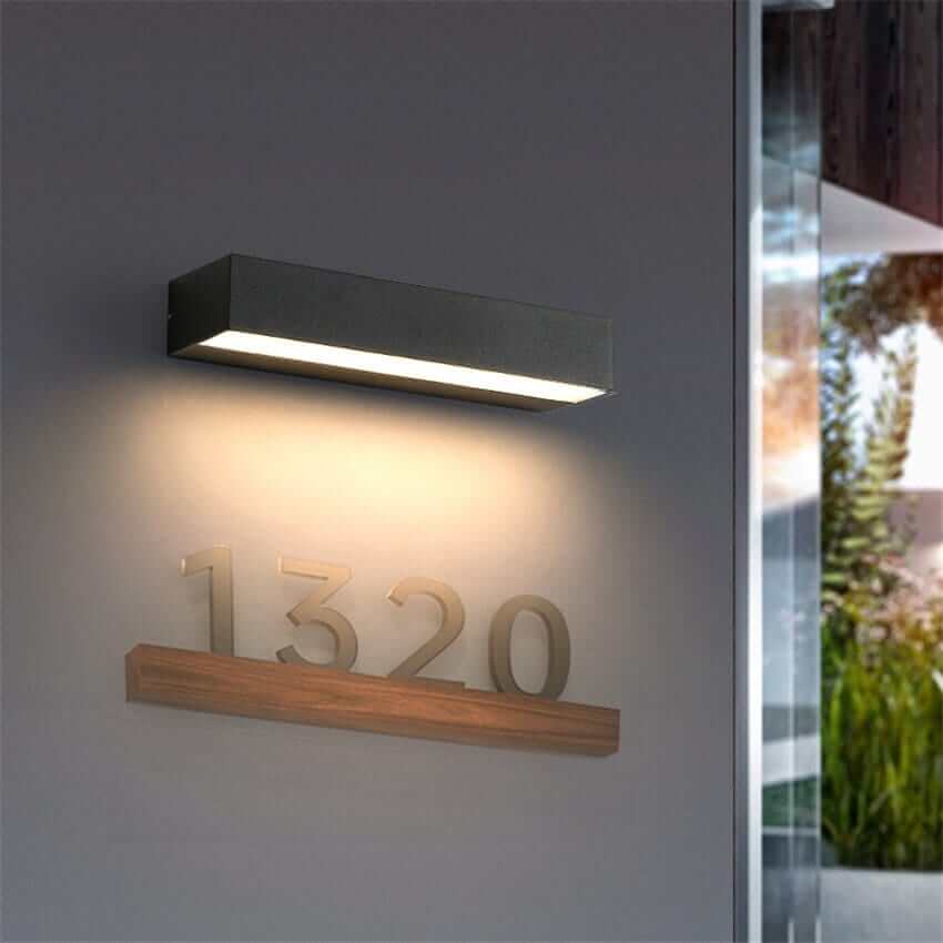 Modern Utomhus Vägglampa - LED Utomhusbelysning