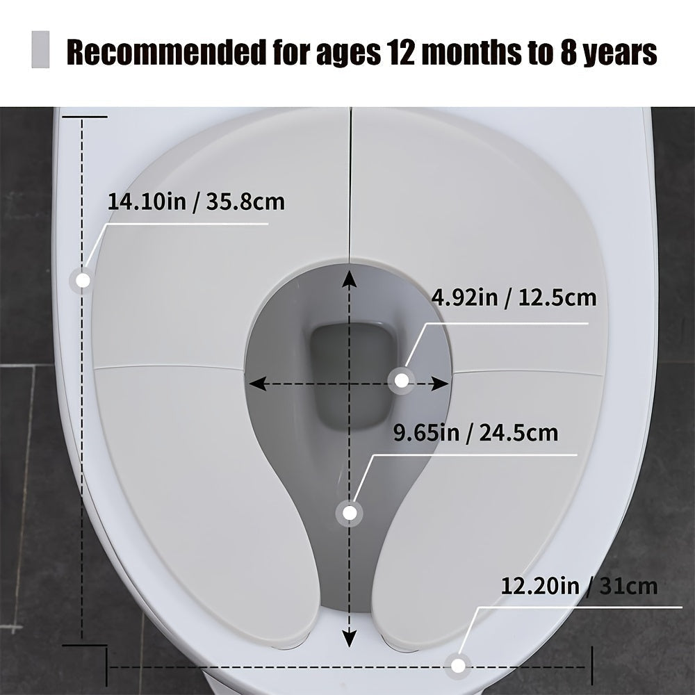 Resvänlig Potty Sits för Barn – Portabel och Halkfri för Enkel Toalettanvändning