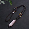Naturlig Kristall Ametist Helande Halsband – Lyra