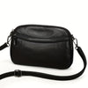 Klassisk Chic Läder Crossbody – Tidlös och Funktionell