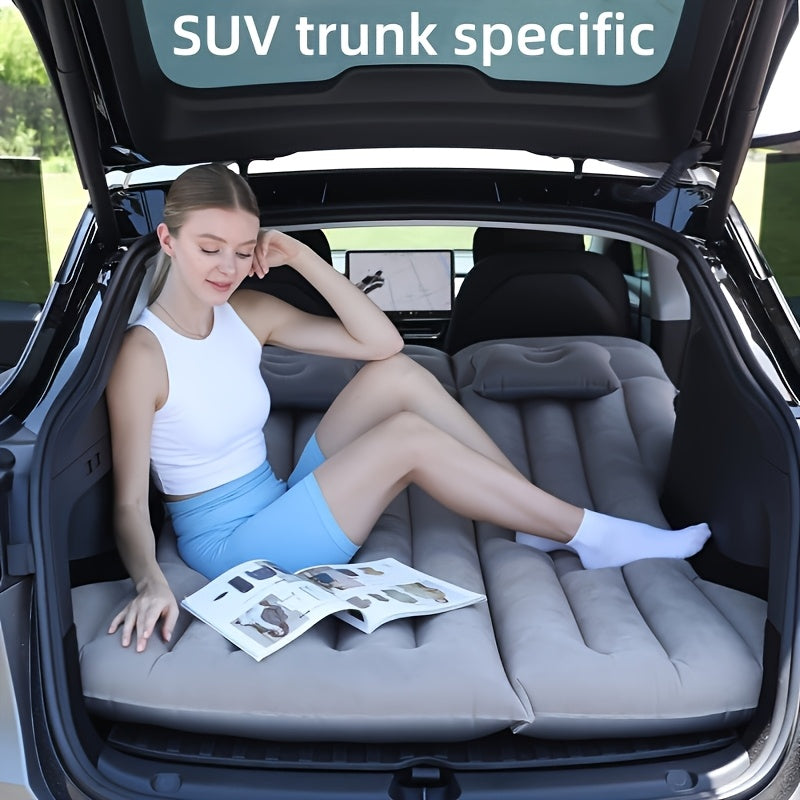 RoadRest Uppblåsbart Bilbädd – Den Perfekta Resekamraten för Bekväm Sömn