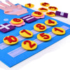 Felt Räknespel för Barn – Lärande Spel för Utveckling av Nummer- och Motoriska Färdigheter