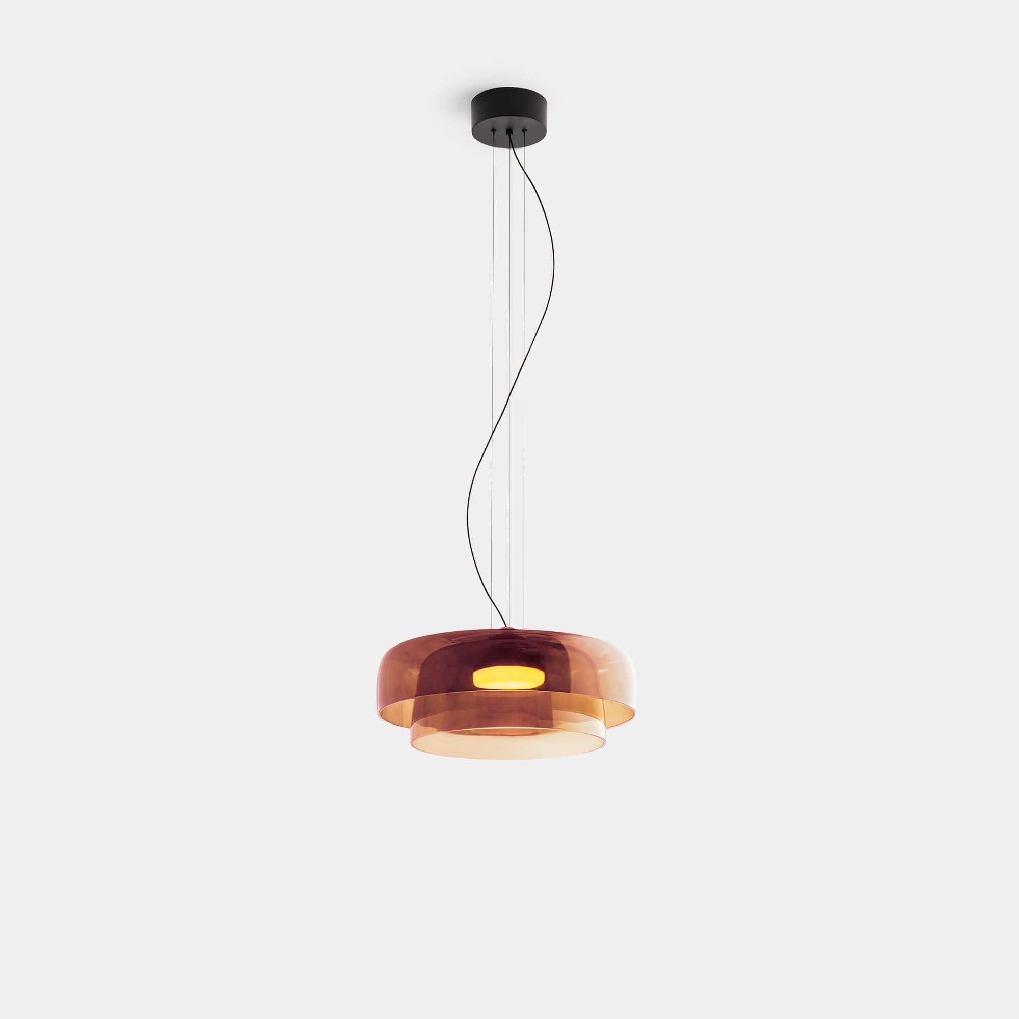 Hänglampa i Norsk Glas - Unik Design
