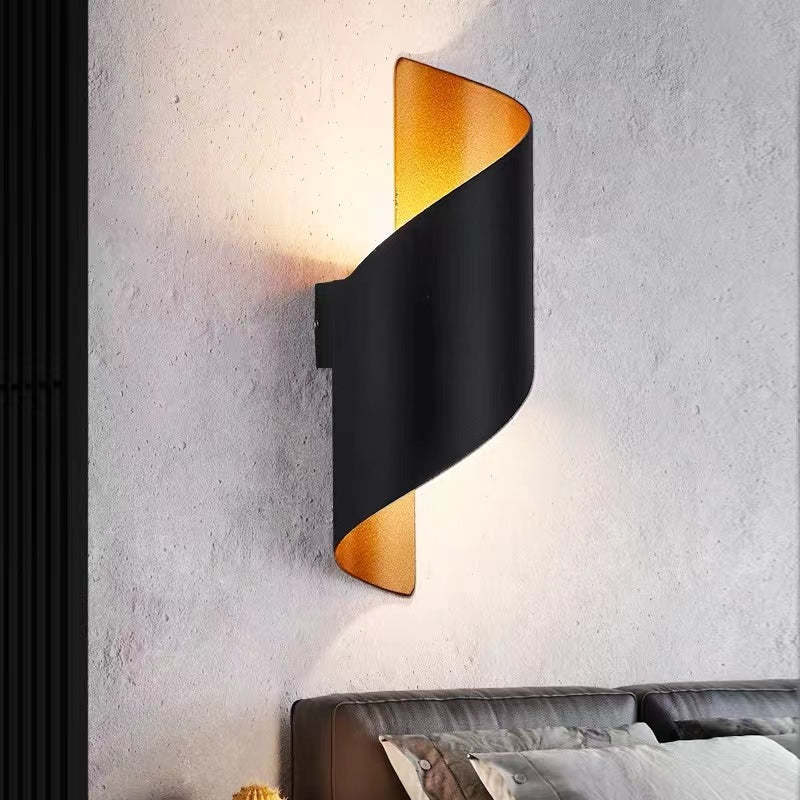 Modern Spiral LED Vägglampa - TwistLight