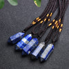 Naturlig Kristall Ametist Helande Halsband – Lyra