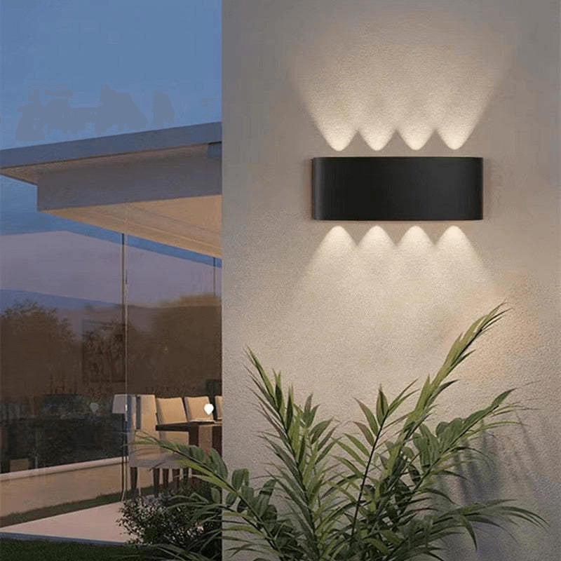 Modern LED Vägglampa - Utomhusbelysning