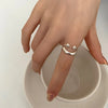 Smiley Justerbar Ring – Mila