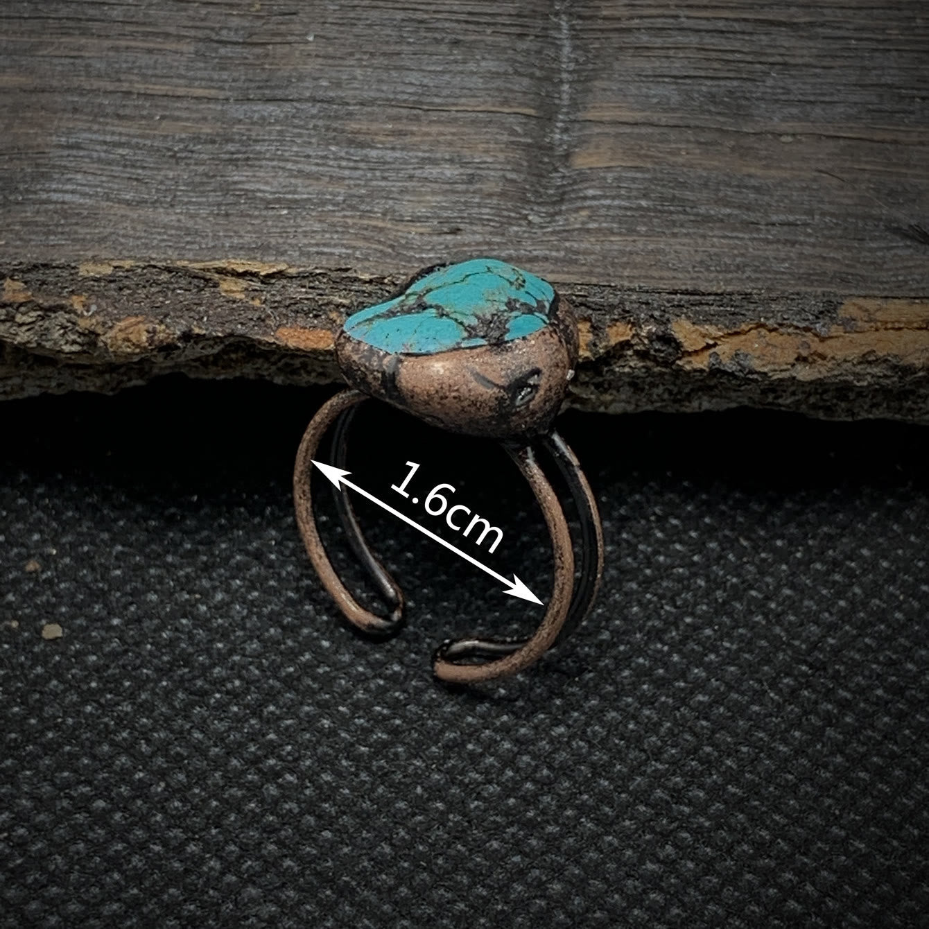 Naturlig råsten födelse ring – Selina