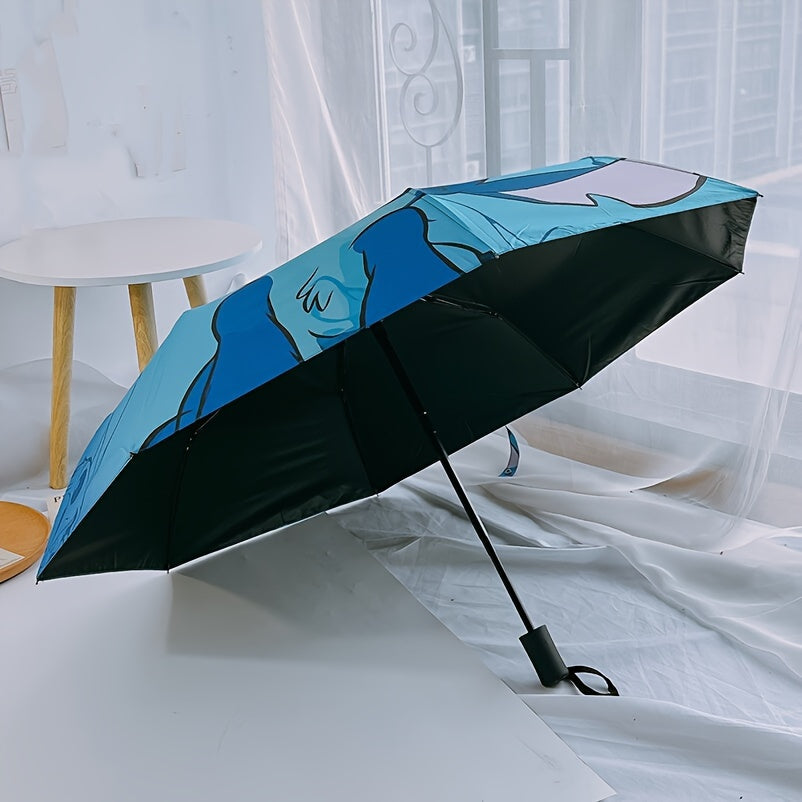 Stitch Paraply för Barn – Glatt och UV-resistent för Soliga och Regniga Dagar