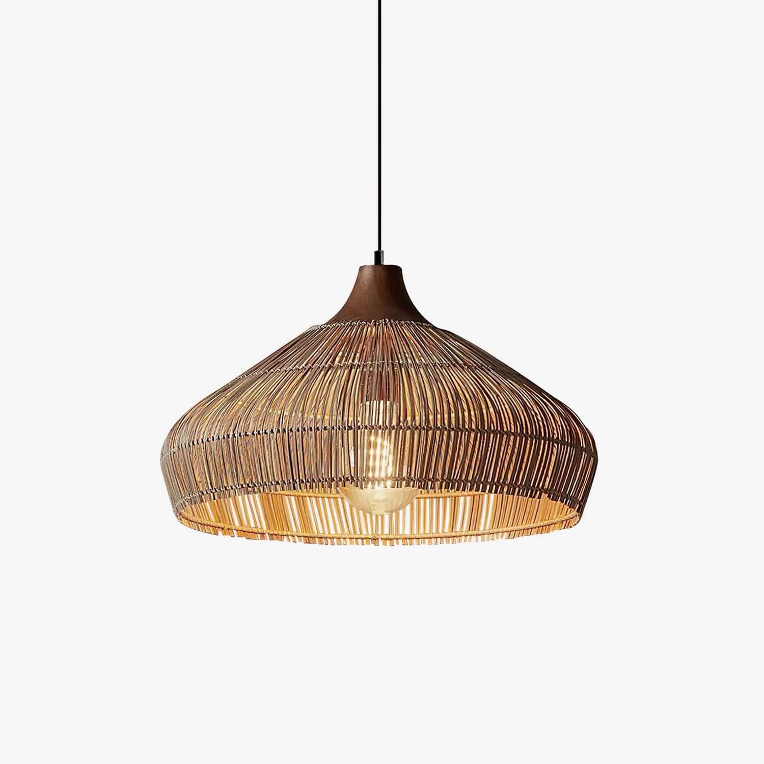 Rotan Hänglampa - Bohemisk Stil Hänglampa