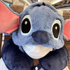 Plush Stitch Resekudde med Huva - Bekväm U-formad Kudde med Öronlappar