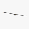 Ivox Lámpara de Pared Lineal Minimalista Oro y Negro