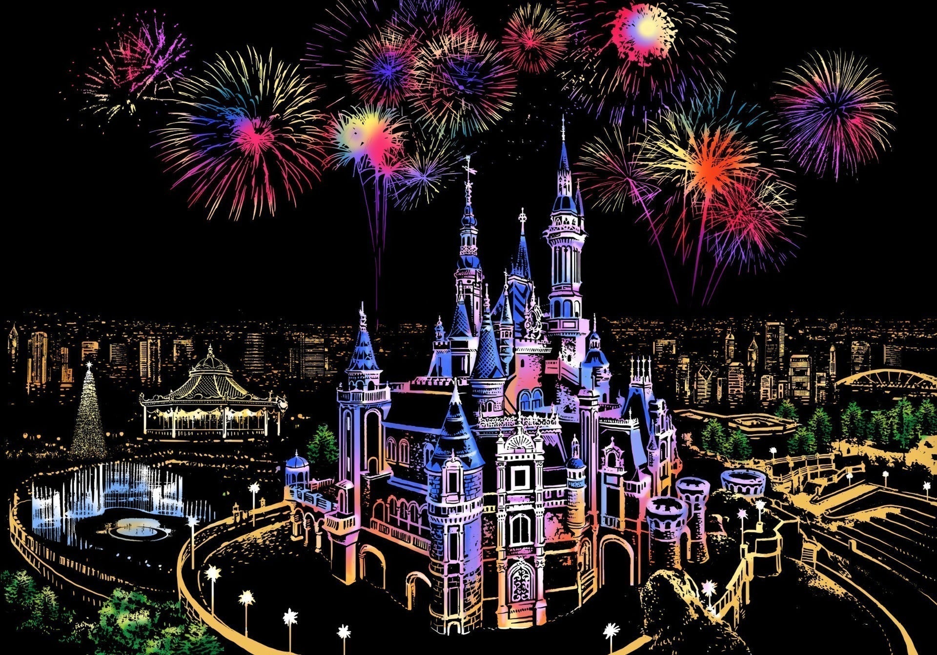 5D Scratch Art Board – ColorPeek