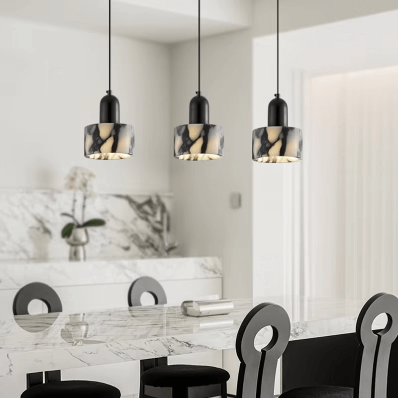 Taklampa Marmor Look - Stämningsfull Belysning