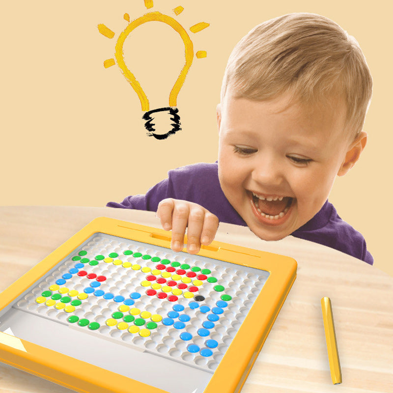 Magnetisk Ritplatta med Pärlor - MagniDots