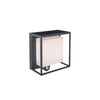 Modern Utomhusvägglampa med Solenergi & Sensor