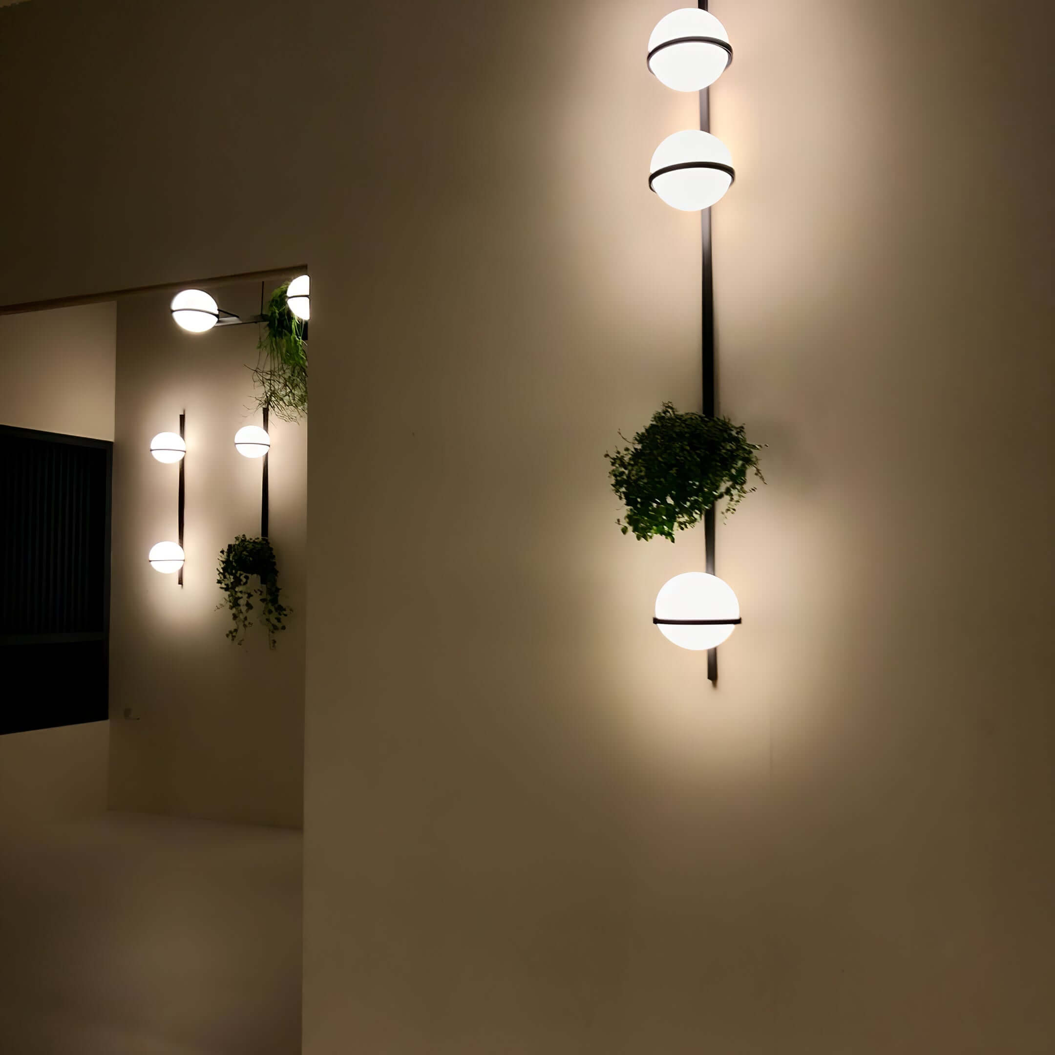 Modern Utomhusvägglampa - Vattentät