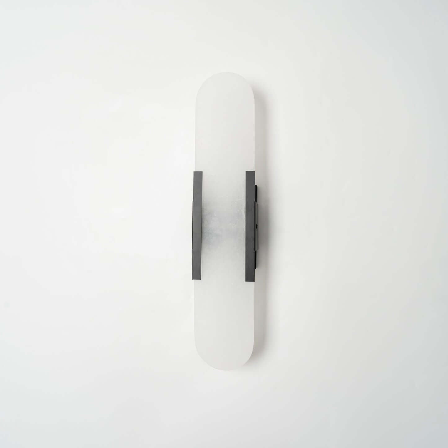 Modern Vägglampa - Alabaster & Metall