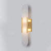 Modern Vägglampa - Alabaster & Metall