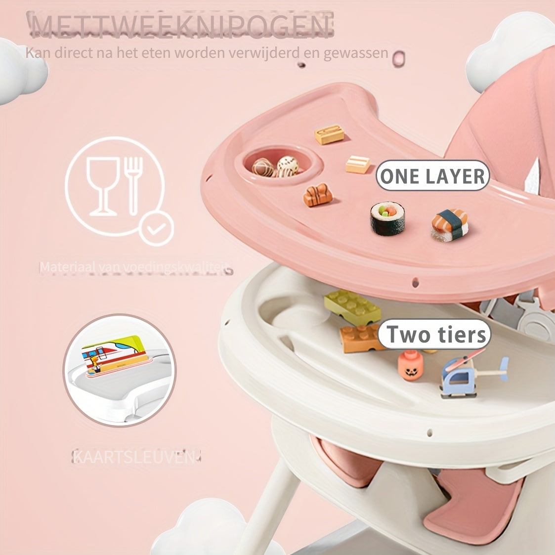 FlexiGrow Barnstol – Justerbar och Multifunktionell
