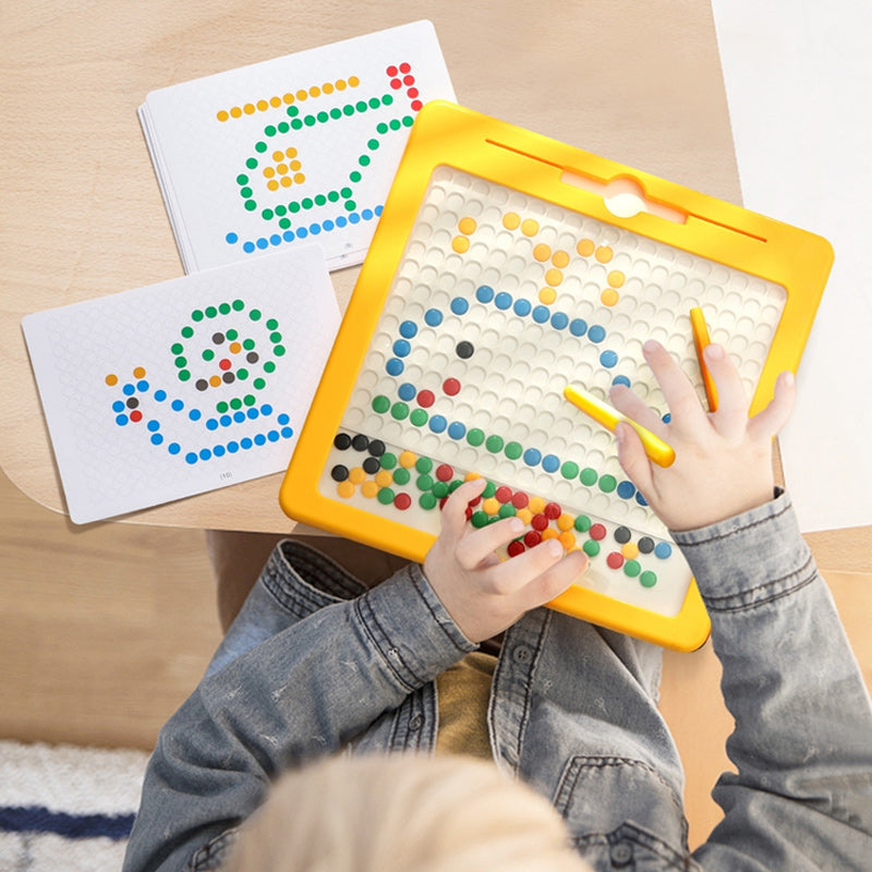 Magnetisk Ritplatta med Pärlor - MagniDots