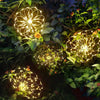 Vattentät Solcells Trädgårdslampa med Fyrverkerieffekt – SparkGlow