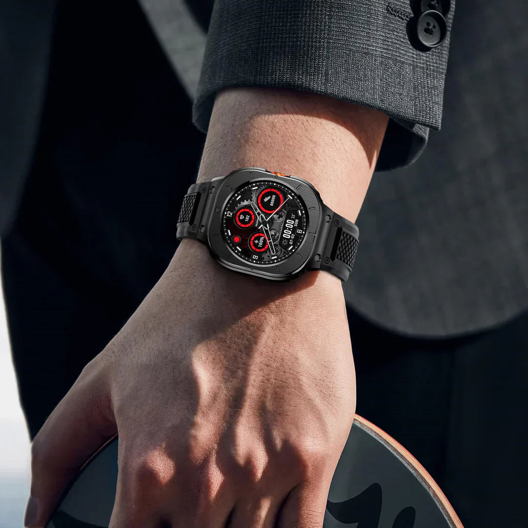 Robust Rostfri Stål Höljeset för Samsung Galaxy Watch Ultra