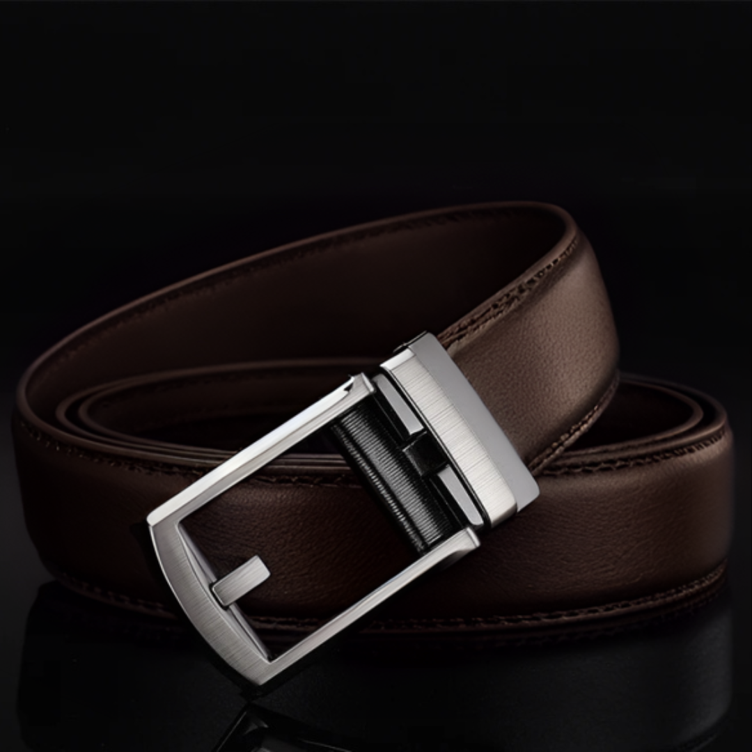 OpulenceStrap Automatisk Spänne Bälte | Enkel automatisk justering för en stilren och elegant look