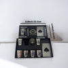 Royal Playing Cards Whiskeyglas Set – Rostfritt Stål & Flasköppnare