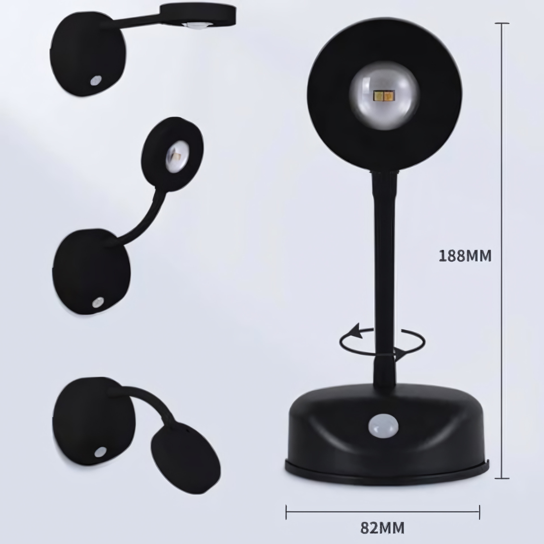 Trådlös LED Spotlights med Rörelsesensor - Spark360