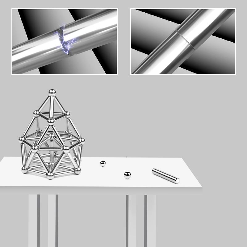Innovativa Magnetiska Byggblock – Kreativt Byggande för Unga