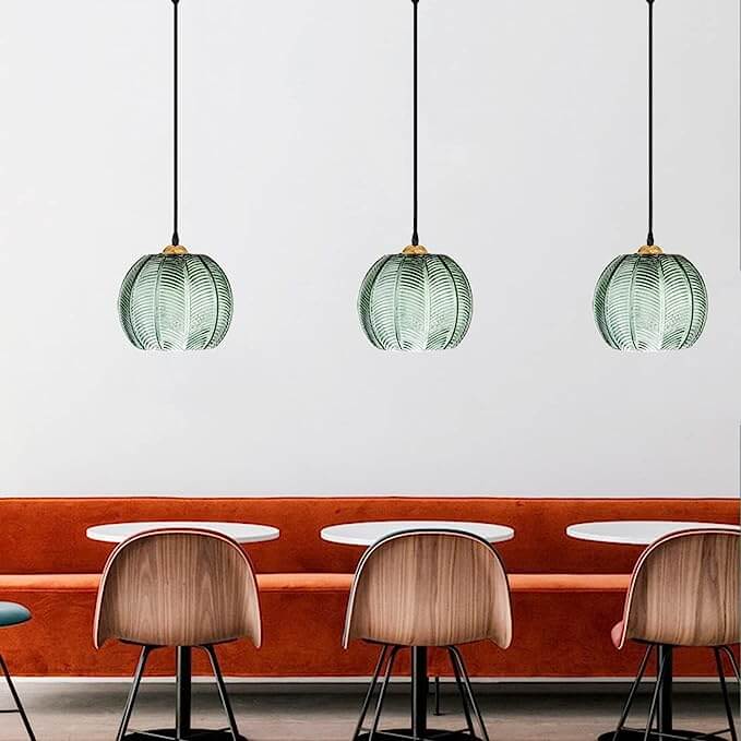 Taklampa - Modern Design med Matt Glas
