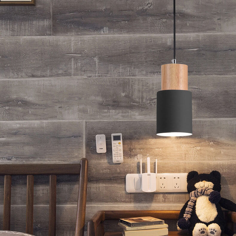 Minimalistisk LED Cylinder Taklampa – NordicGlow