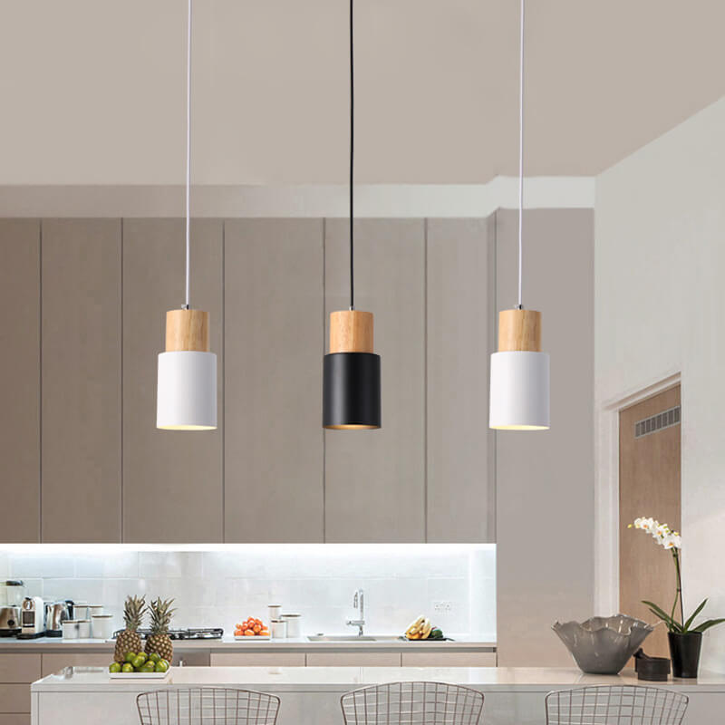 Minimalistisk LED Cylinder Taklampa – NordicGlow