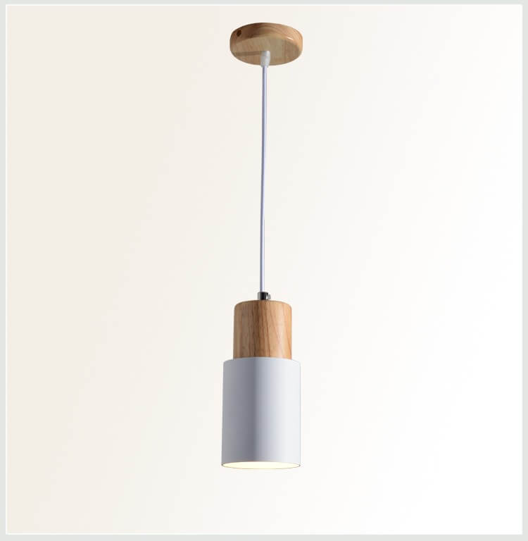 Minimalistisk LED Cylinder Taklampa – NordicGlow