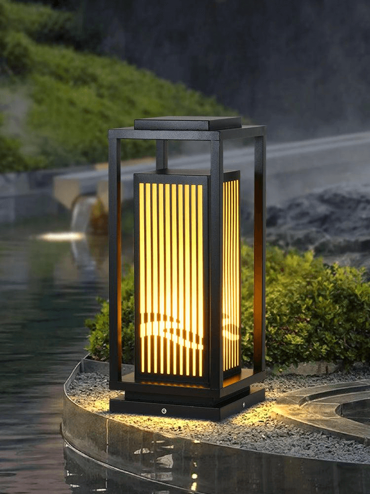 Modern Utomhuslampa på Solenergi