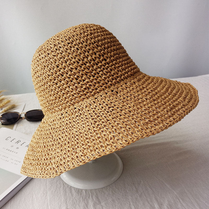 Lätt fallande retro platt sommarhatt – Emma