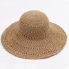 Lätt fallande retro platt sommarhatt – Emma
