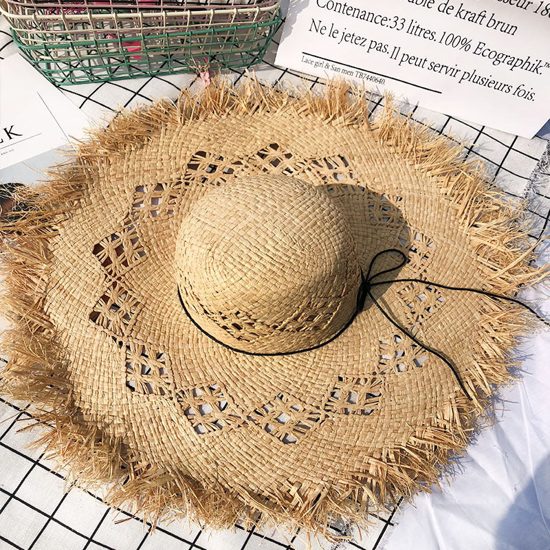 Somrig Floppy Panama-hatt för kvinnor – Celine