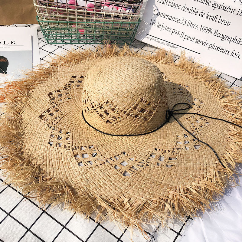 Somrig Floppy Panama-hatt för kvinnor – Celine