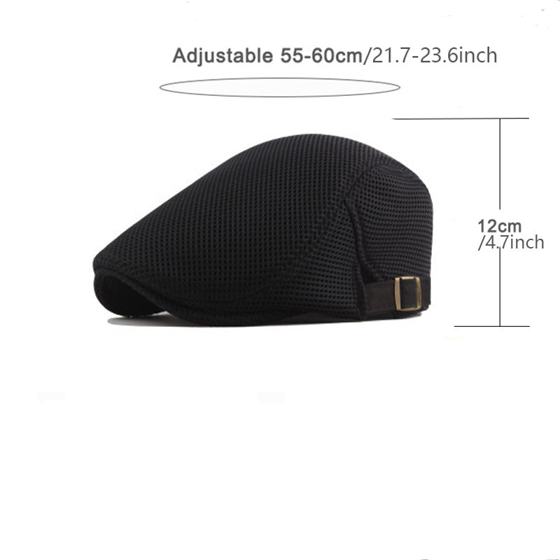 Lätt Sommar Flat Cap för Män & Kvinnor – AirStyle Cap