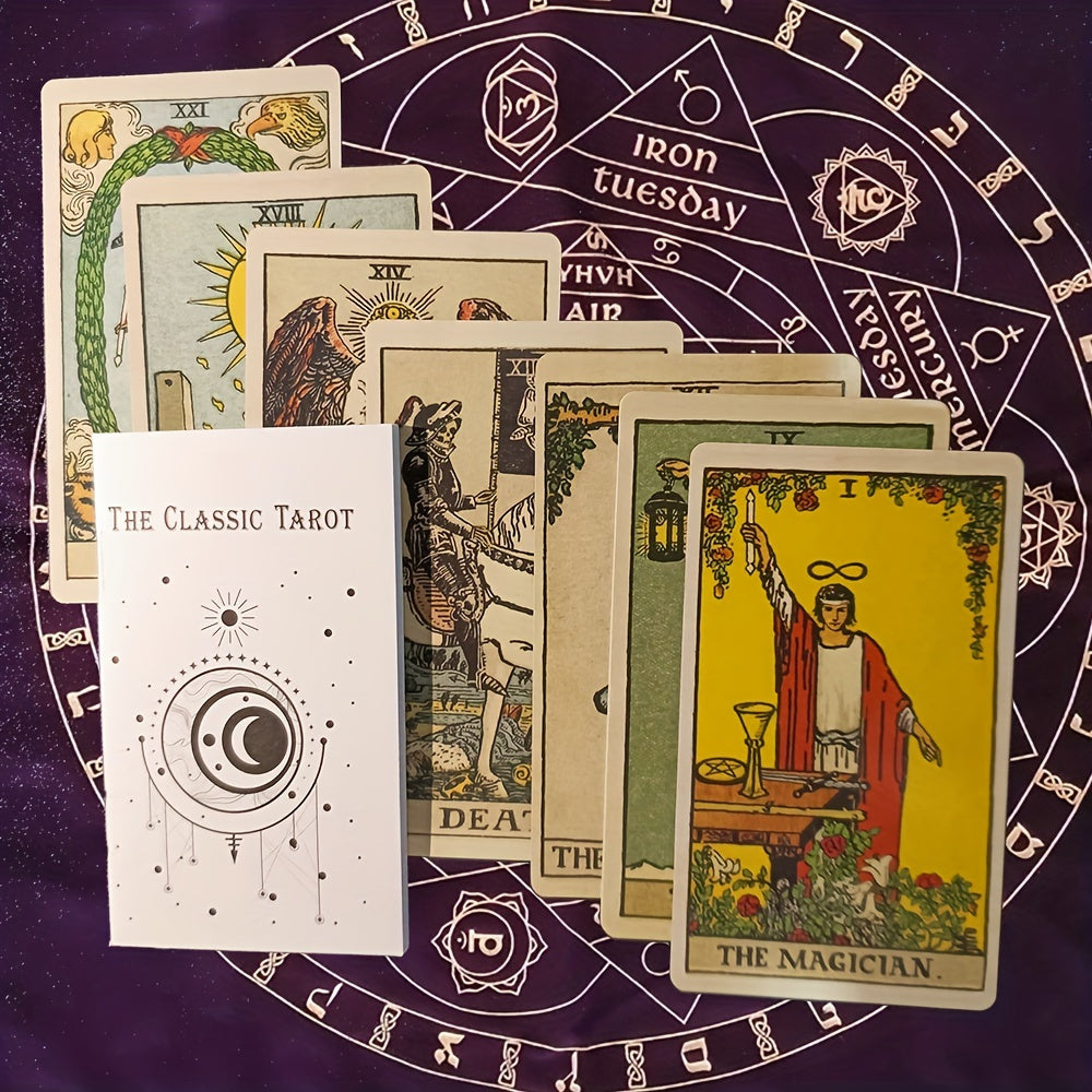 Klassisk Tarotkort Set (78 Kort) – SoulPath